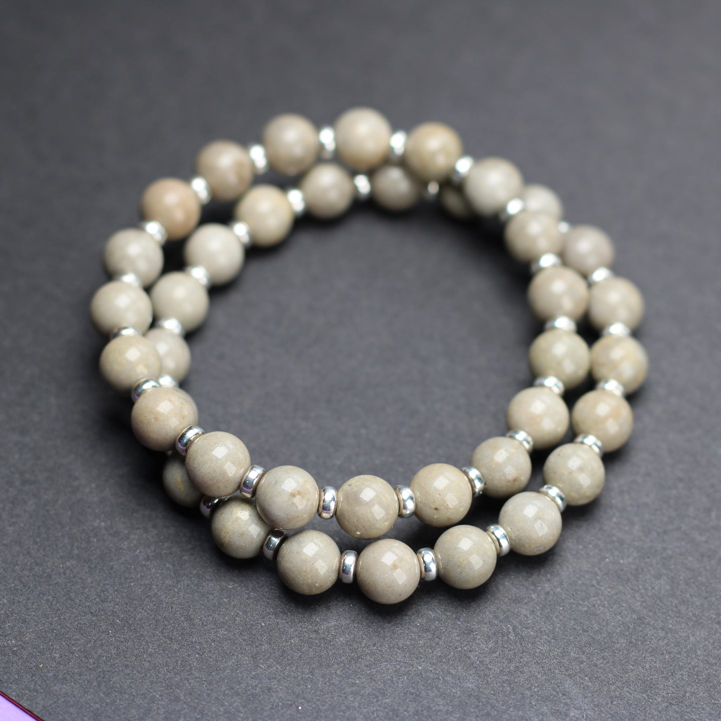 Sarsen Power Bracelet With Sterling Silver & Stonehenge Sarsen Stone
