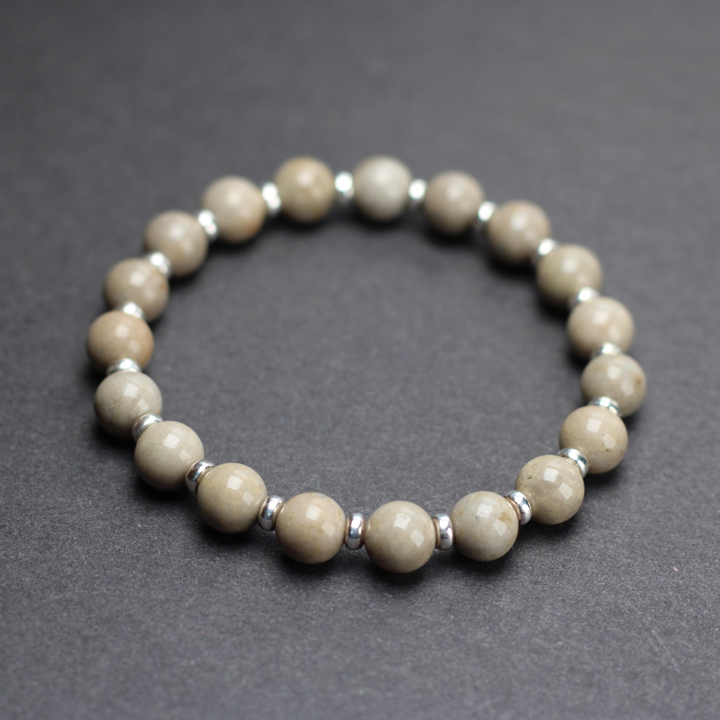 Sarsen Power Bracelet With Sterling Silver & Stonehenge Sarsen Stone