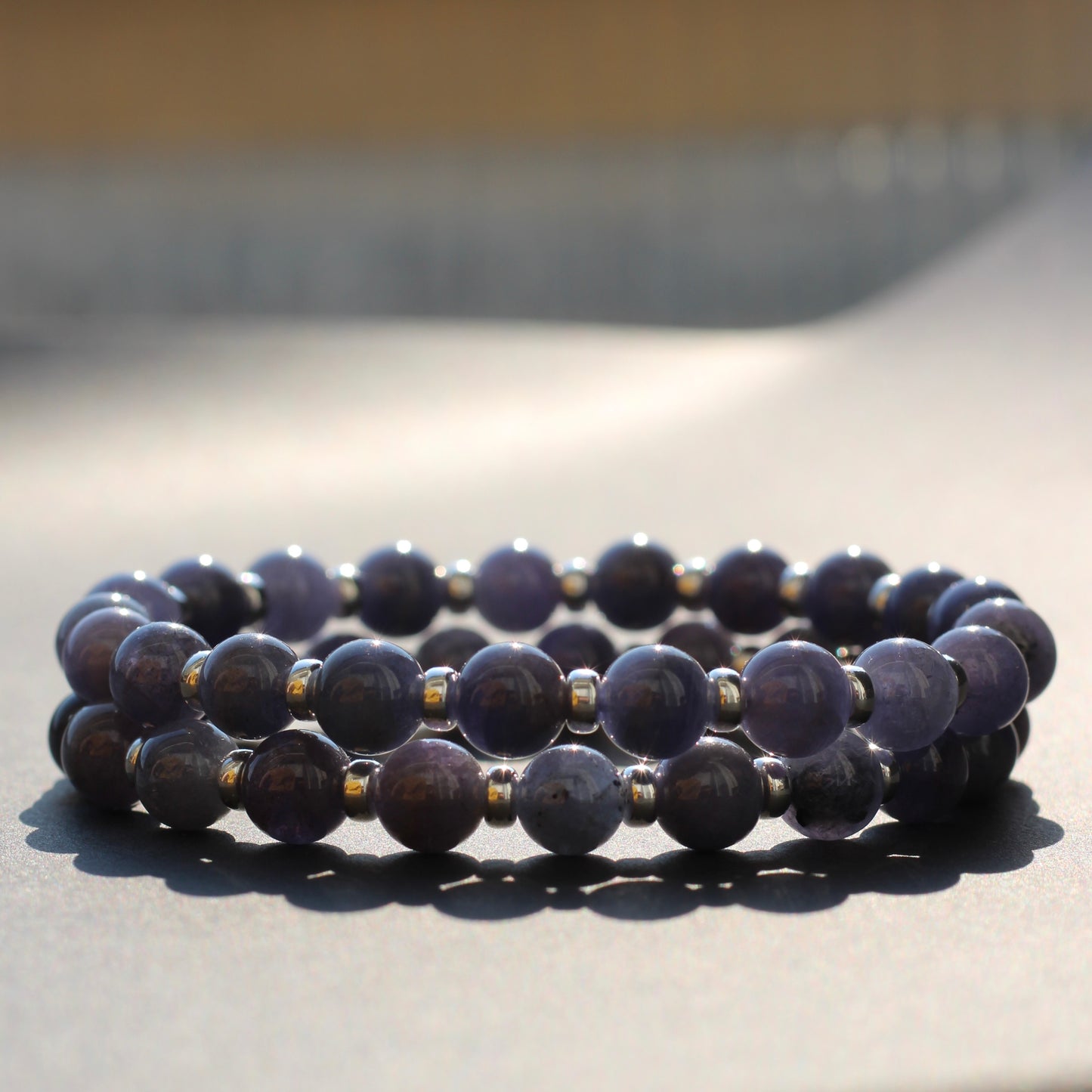 Tanzanite A Power Bracelet With Sterling Silver & Tanzanite Stone