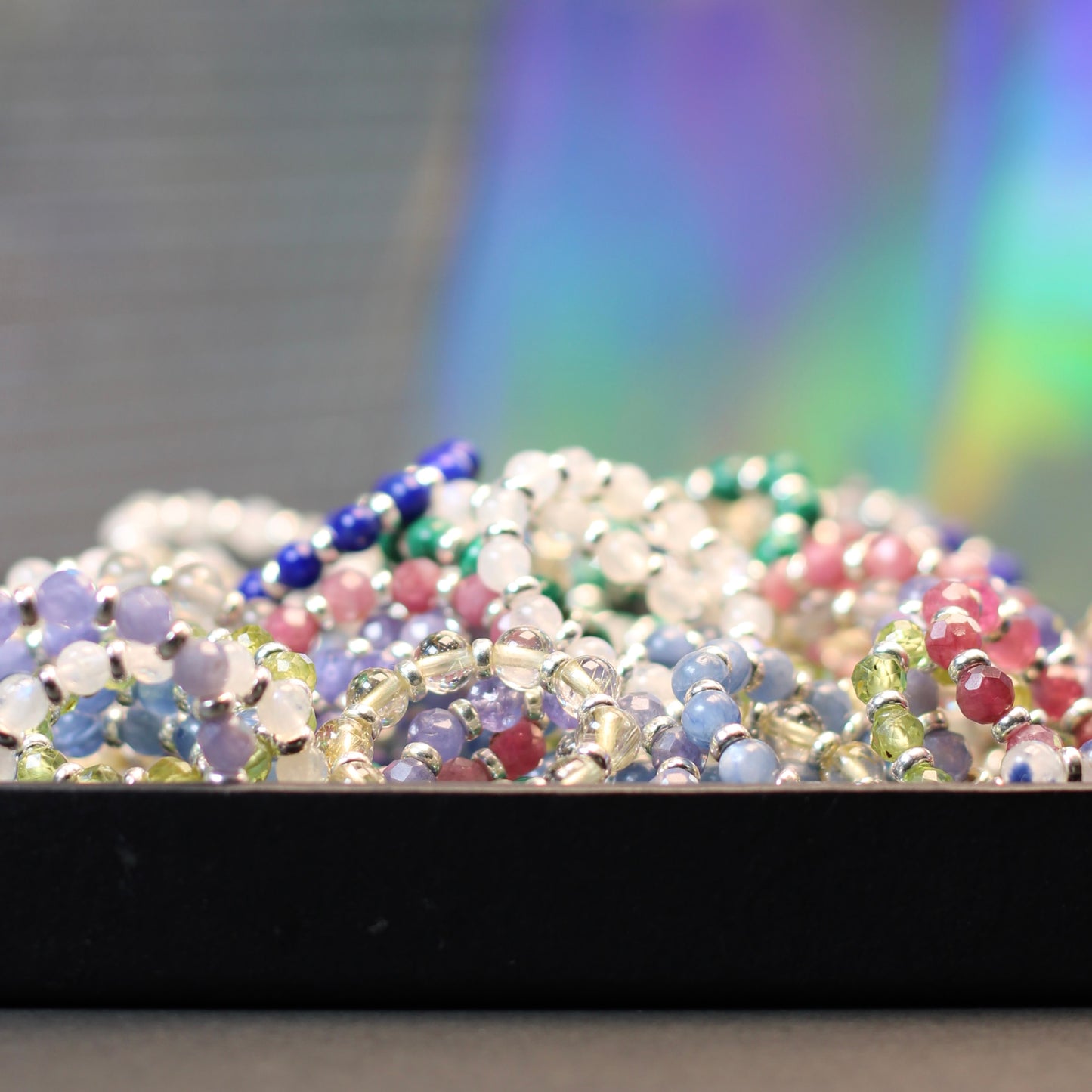 Pink Tourmaline RING With Silver. Presented With A Tin, A Tag & A Herkimer Diamond