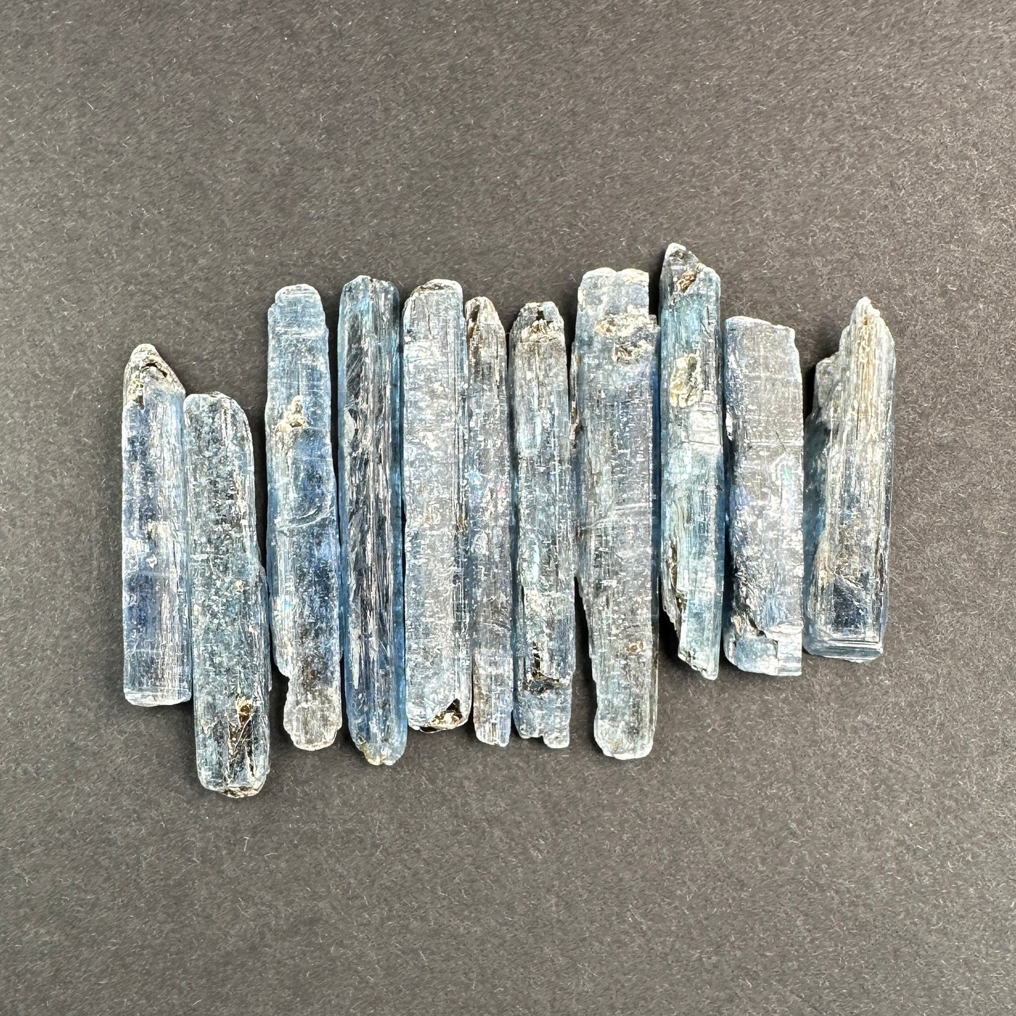 Kyanite Power Bracelet With Sterling Silver & Kyanite Blade.